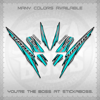 CLICK 125 V3 INDO DECALS (2024 SV 22-A1 STYLE) STICKER KITS By STICKABOSS