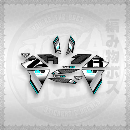 STICKER DECALS for SNIPER 155 (S155Y1SIPH) By STICKABOSS (SOFIE LAMINATED WATERPROOF)