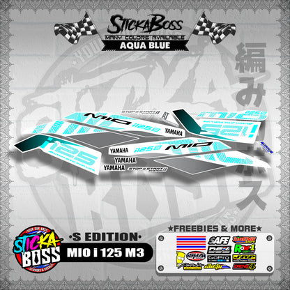 MIO i 125 M3 DECALS ( S EDITION )【WITH FREEBIES】