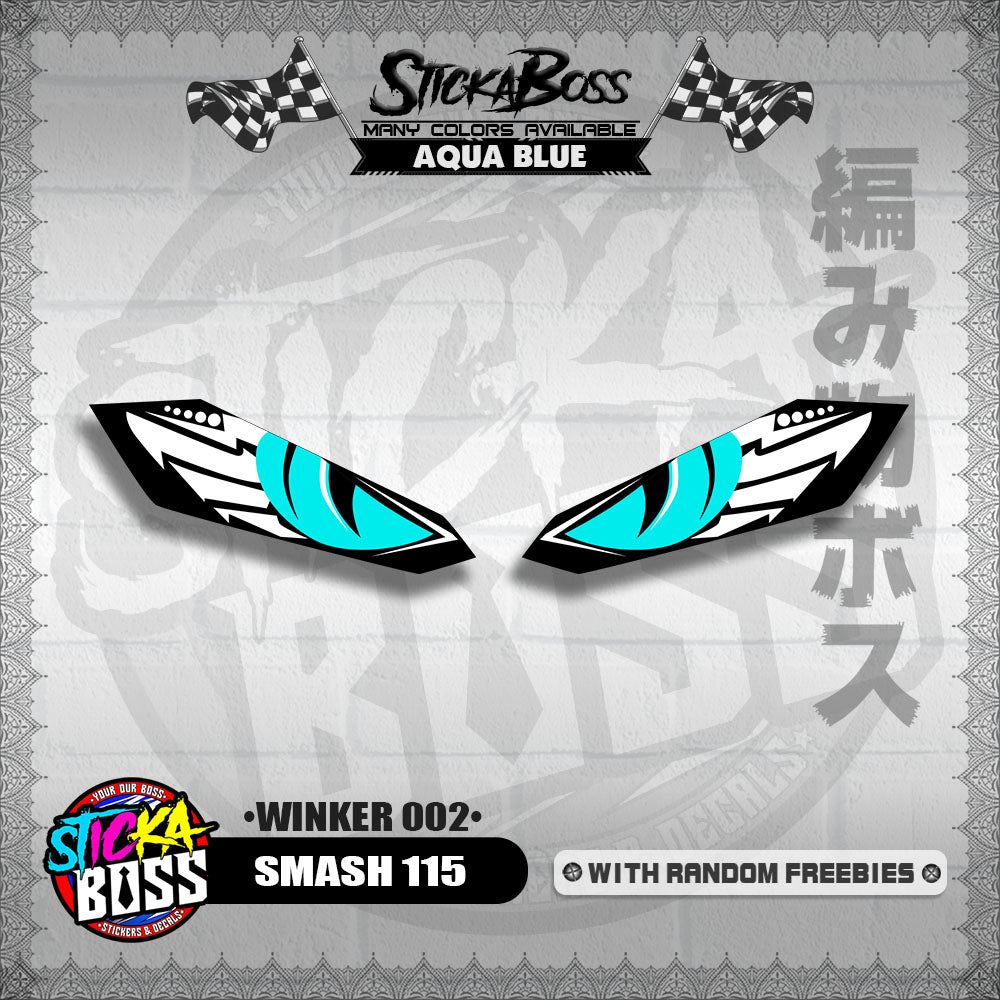 SMASH 115 (WINKER 002) TRANSPARENT【WITH FREEBIES】