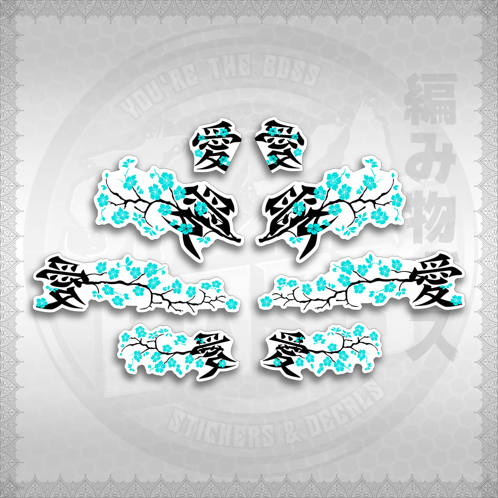 STICKER DECALS for NMAX V1 INDO FOR WHITE (NV1FWSAXFL) By STICKABOSS (SOFIE LAMINATED WATERPROOF)