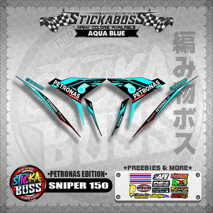 SNIPER 150 Decals ( Petronas Edition ) MX King, Exciter 150