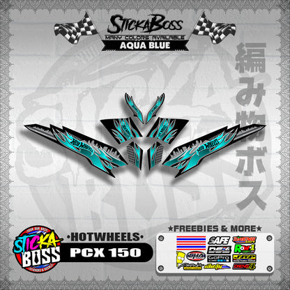 PCX 150 DECALS ( HOTWHEELS )【WITH FREEBIES】
