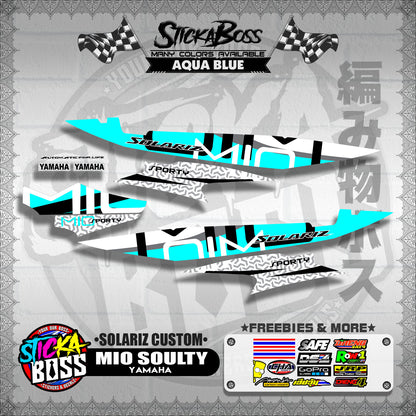 MIO SOULTY DECALS ( SOLARIZ CUSTOM )【WITH FREEBIES】