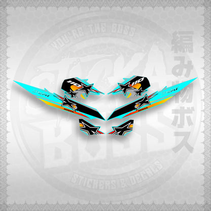 BEAT Fi V2 INDO CONCEPT ( TERBARU MOTIF ) STICKER DECALS By STICKABOSS
