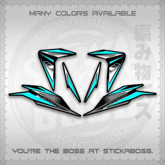 CLICK 125 V3 INDO CONCEPT ( SLASH BLADE VARIO ) STICKER DECALS By STICKABOSS