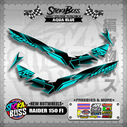 RS 125 / NICE 125 DECALS ( EL VERDE ROAD SPORT ) [ PREMIUM GLOSSY LAMINATED ]【WITH FREEBIES】