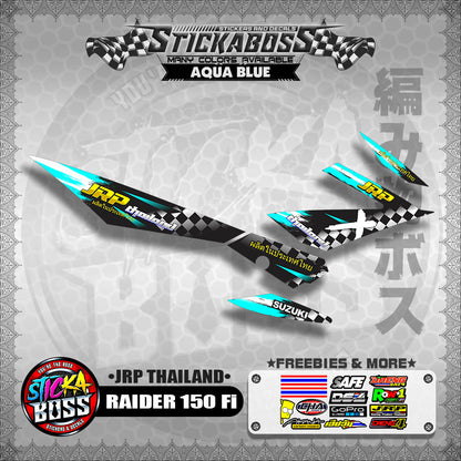 Suzuki Raider 150 Fi Decal Sticker (JRP THAILAND)【PREMIUM GLOSSY LAMINATED】