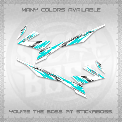 RAIDER 150 FI FOR WHITE SATRIA DECALS (TH CODE 2) STICKER DECALS BY STICKABOSS (Copy) (Copy)