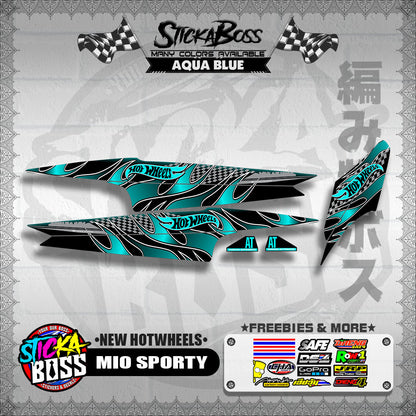 MIO SPORTY DECALS ( NEW HOTWHEELS )【WITH FREEBIES】