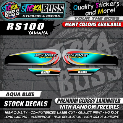 RS100 STOCK DECALS【WITH FREEBIES】