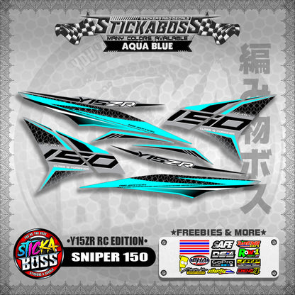 SNIPER 150 STICKER DECALS ( Y15ZR RC EDITION )【WITH FREEBIES】