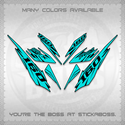 PCX 150 160 INDO DECALS (2026 NEW 08 DESIGN) STICKER DECALS By STICKABOSS