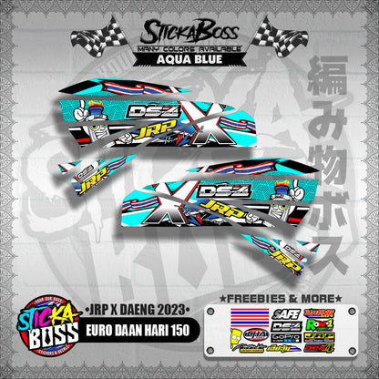 EURO DAAN HARI 150 DECALS ( JRP X DAENG 2023 )【WITH FREEBIES】