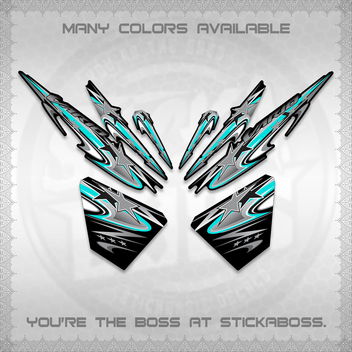 CLICK V1 VARIO DECALS (2026 RISING STAR DESIGN) STICKER DECALS By STICKABOSS (Copy) (Copy) (Copy) (Copy) (Copy) (Copy) (Copy)