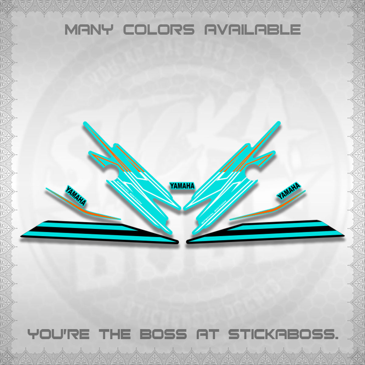 NMAX DECALS (CYBER CITY NEO TURBO)STICKER DECALS By STICKABOSS