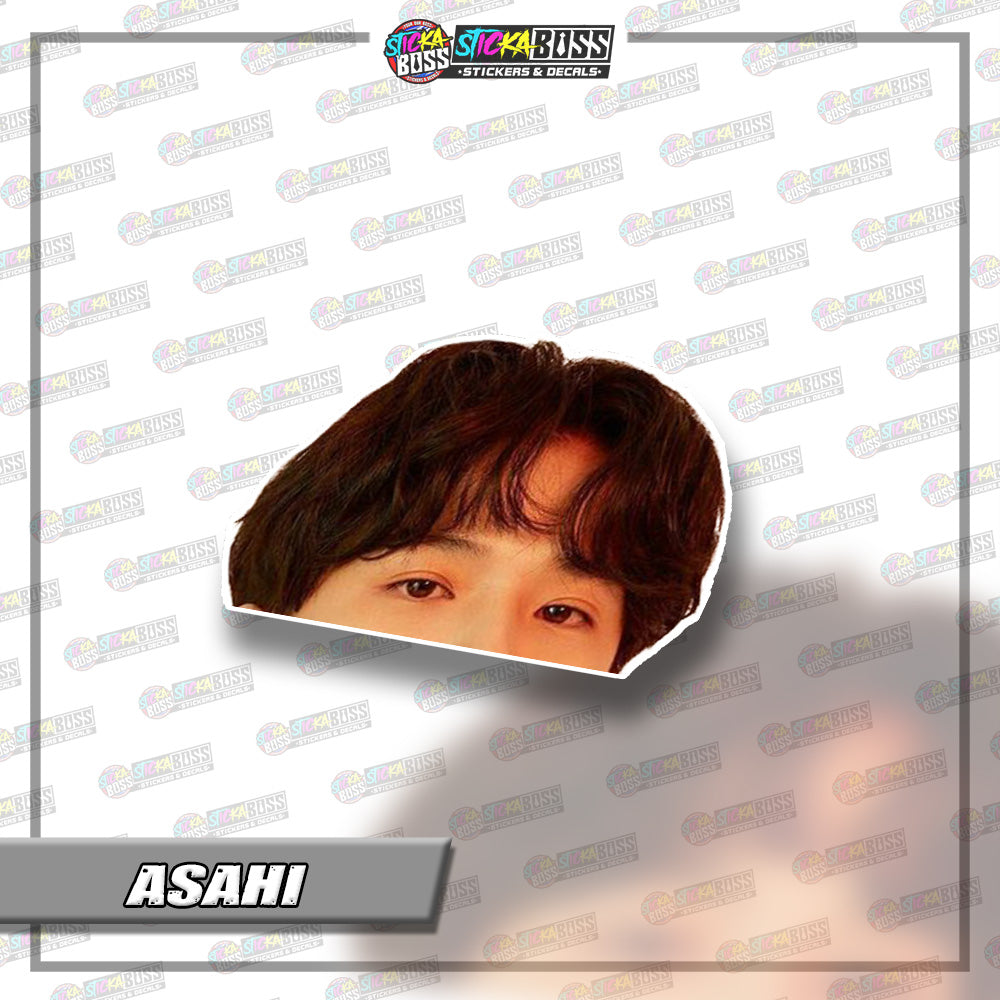TREASURE  |PEEKER STICKER【VINYL PRINTED】( LAMINATED / WATERPROOF )