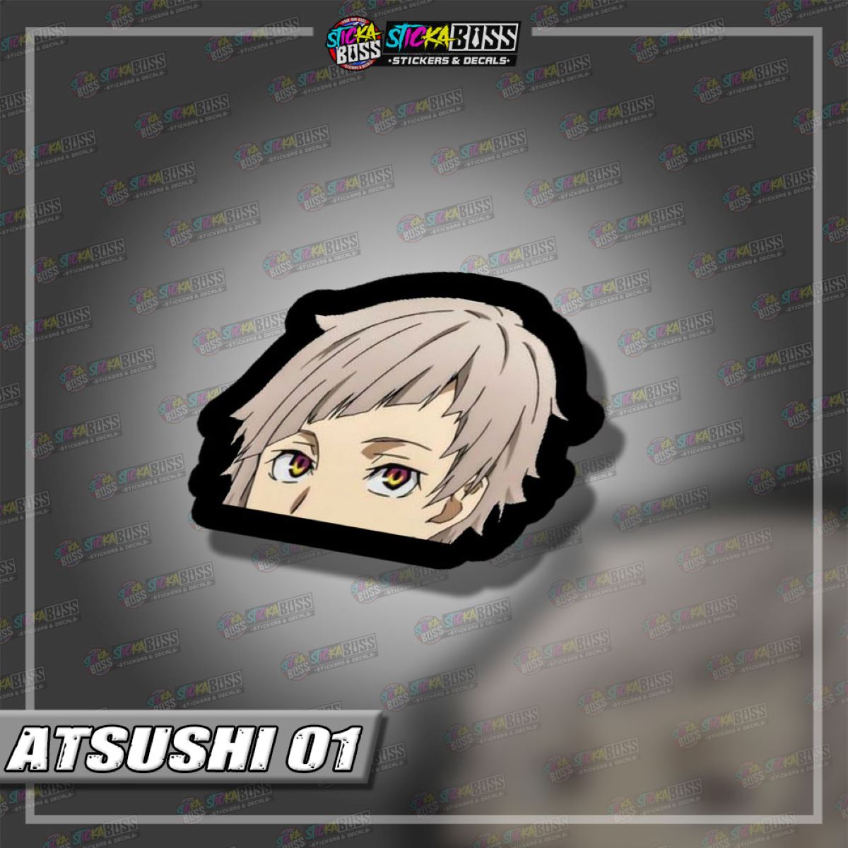 BUNGO STRAY DOGS | ANIME PEEKER STICKER【VINYL PRINTED】( LAMINATED / WATERPROOF )