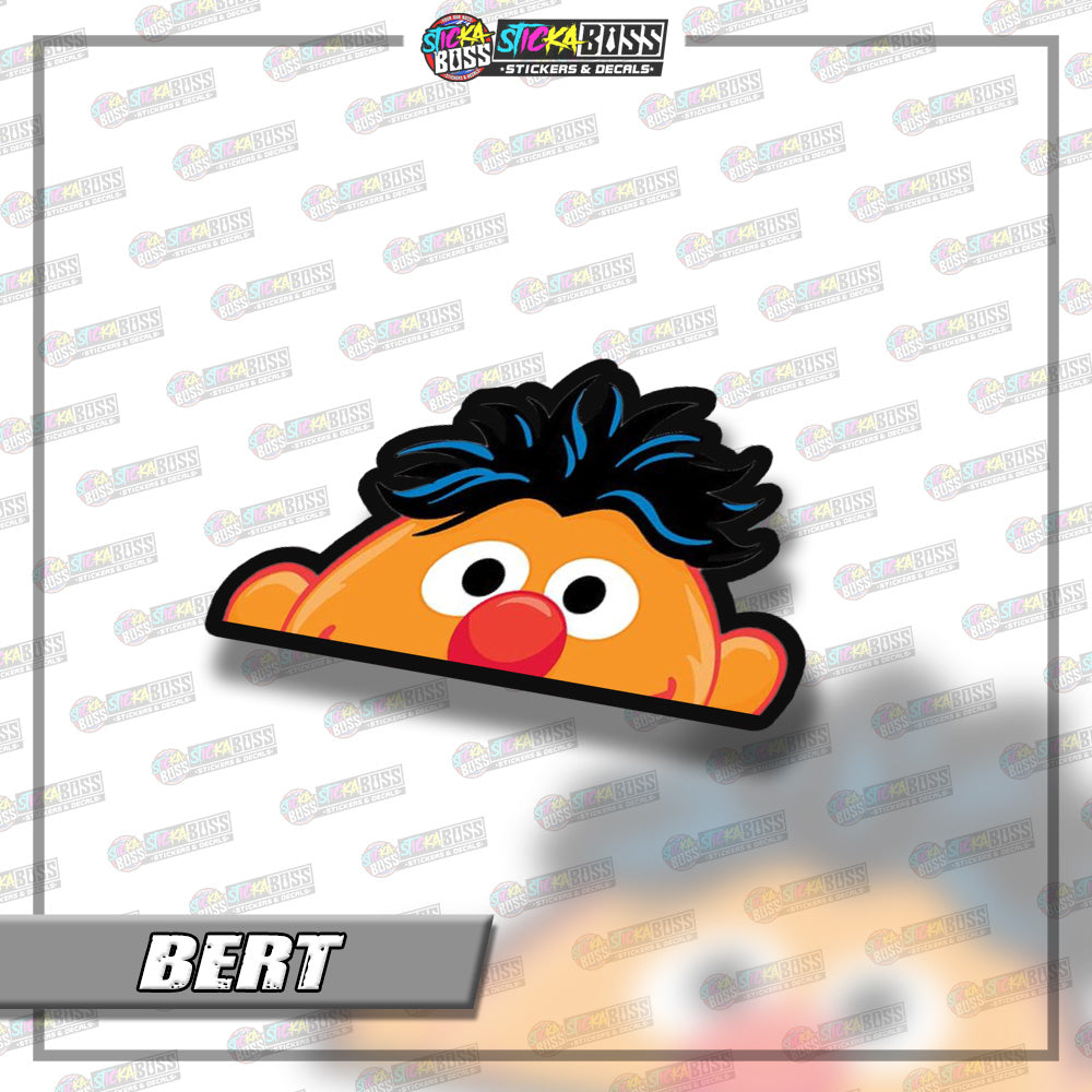 SESAME STREET |PEEKER STICKER【VINYL PRINTED】( LAMINATED / WATERPROOF )