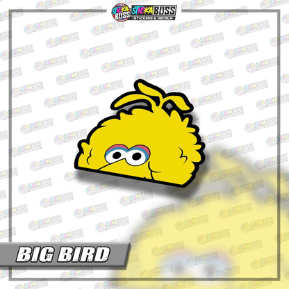 SESAME STREET |PEEKER STICKER【VINYL PRINTED】( LAMINATED / WATERPROOF )