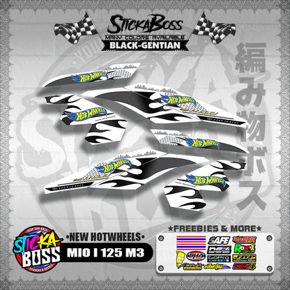 MIO I 125 M3 DECALS ( NEW HOTWHEELS )【WITH FREEBIES】