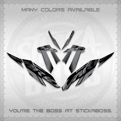 CLICK 125 V4 MALAYSIAN VARIO DECALS (2020 DESIGN) STICKER DECALS By STICKABOSS