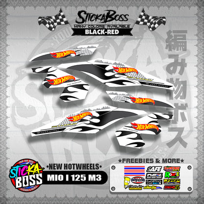 MIO I 125 M3 DECALS ( NEW HOTWHEELS )【WITH FREEBIES】