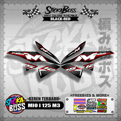 MIO i 125 M3 DECALS ( KEREN TERBARU )【WITH FREEBIES】