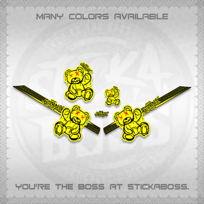 GIORNO 125 DECALS (2026 TEDDY LUX DESIGN) STICKER DECALS BY STICKABOSS