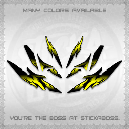 CLICK 125 V4 VARIO DECALS (2026 TAMIYA-STYLE RACING DESIGN) STICKER KITS By STICKABOSS
