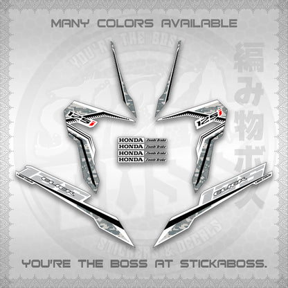 CLICK 125 V3 VIETNAM CONCEPT ( FOR WHITE BARCODE STYLE ) STICKER DECALS By STICKABOSS