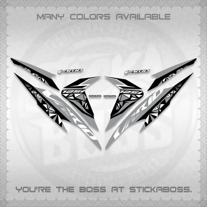 CLICK 125 V2 VARIO DECALS (2018–2022 STYLE DESIGN) STICKER DECALS BY STICKABOSS