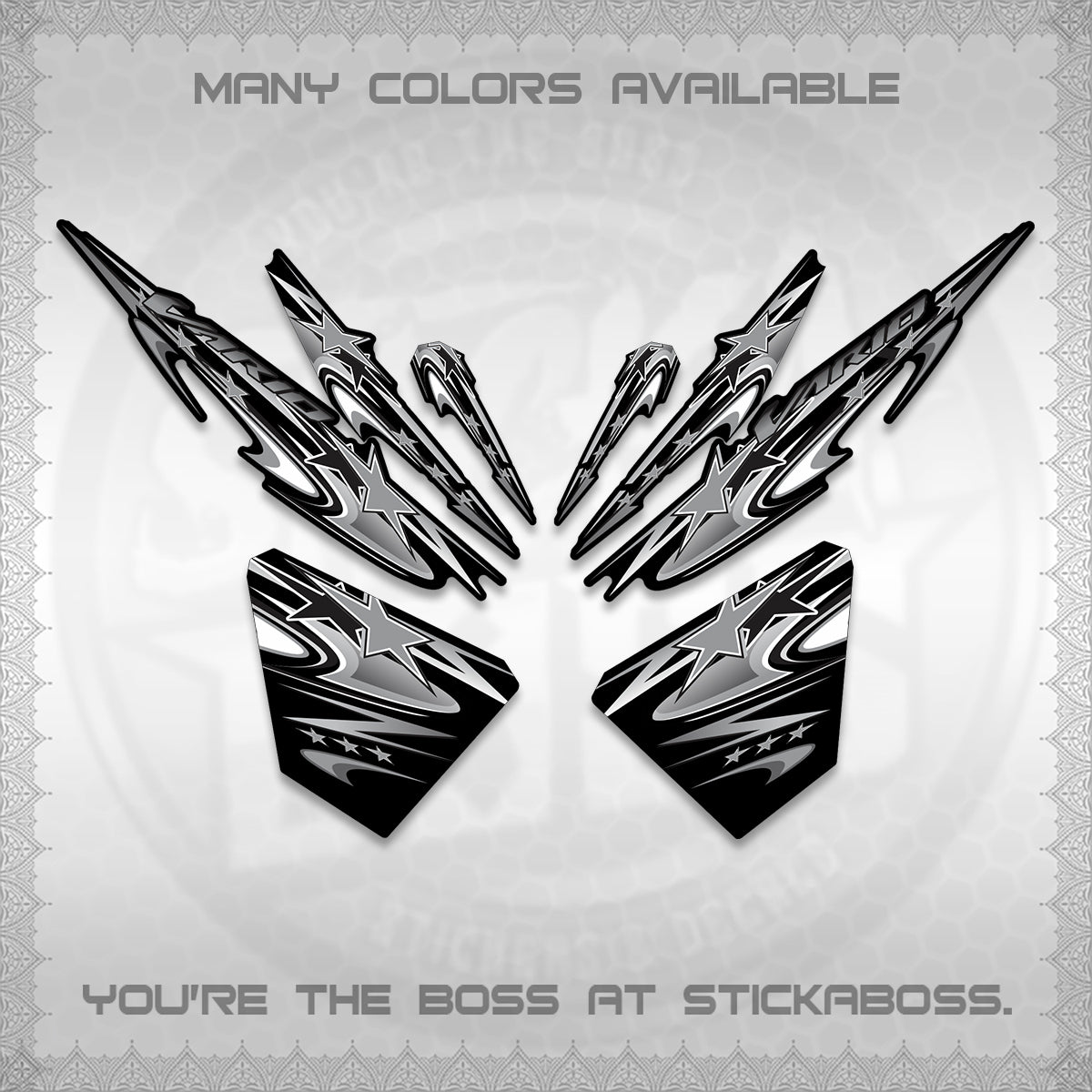 CLICK V1 VARIO DECALS (2026 RISING STAR DESIGN) STICKER DECALS By STICKABOSS (Copy) (Copy) (Copy) (Copy) (Copy) (Copy) (Copy)