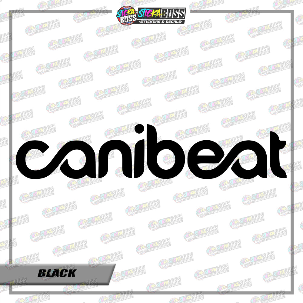 CANIBEAT ( VINYL CUT-OUT STICKER DECALS )【Stickaboss】