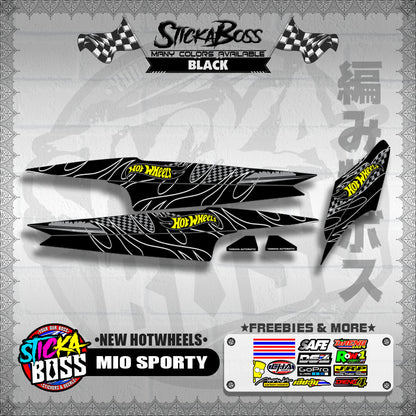 MIO SPORTY DECALS ( NEW HOTWHEELS )【WITH FREEBIES】