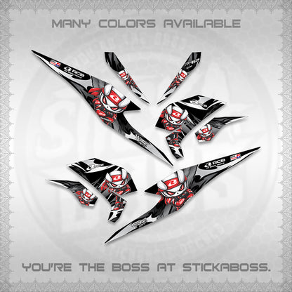 BEAT FI V3 DECALS (2026 NEW RCB 2.0 DESIGN) STICKER KITS BY STICKABOSS