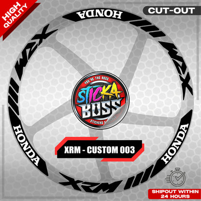 XRM MAG STICKER SET ( 2 MAGS ) - CUSTOM 003 | VINYL WATERPROOF CUT-OUT DECALS