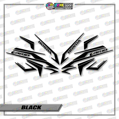 CLICK V2 CUT-OUT DECALS ( 001 VARIO SHARP STRIPPING )【Stickaboss】