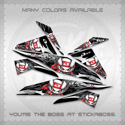 BEAT FI V1 DECALS (2026 NEW RCB 2.0 DESIGN) STICKER KITS BY STICKABOSS