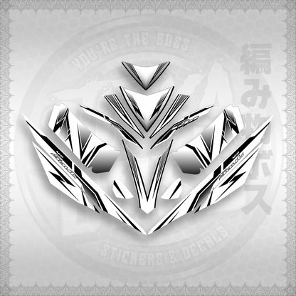 STICKER DECALS for MIO 4 (MIRGADEFOWH) By STICKABOSS (SOFIE LAMINATED WATERPROOF)