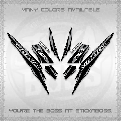 CLICK 125 V3 INDO DECALS (2024 SV 22-A1 STYLE) STICKER KITS By STICKABOSS