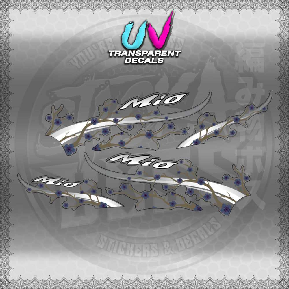 【PREMIUM UV PRINT】TRANSPARENT MIO SPORTY (MSPSAXFL)【WITH FREEBIES】