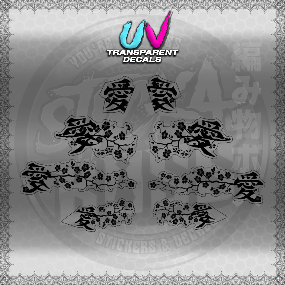 【PREMIUM UV PRINT】TRANSPARENT NMAX V3 TURBO INDO (NV3SAXFLR)【WITH FREEBIES】