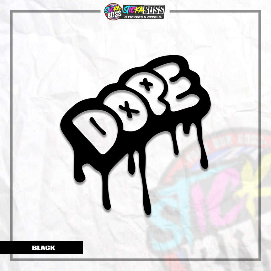 DOPE | VINYL CUT-OUT STICKER   ( ANIME VINYL STICKER DECALS )【Stickaboss】