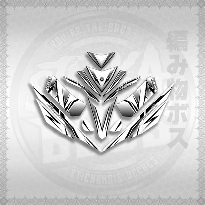 STICKER DECALS for MIO 4 (MIRGADEFOWH) By STICKABOSS (SOFIE LAMINATED WATERPROOF)