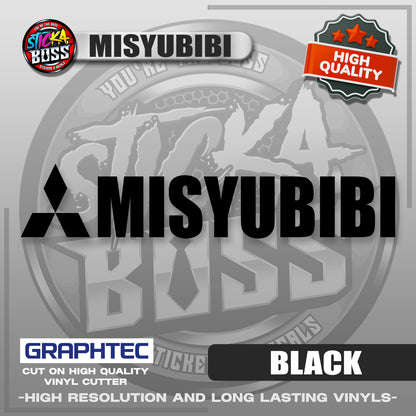 MISYUBIBI | VINYL WATERPROOF CUT-OUT STICKER DECALS【Stickaboss】