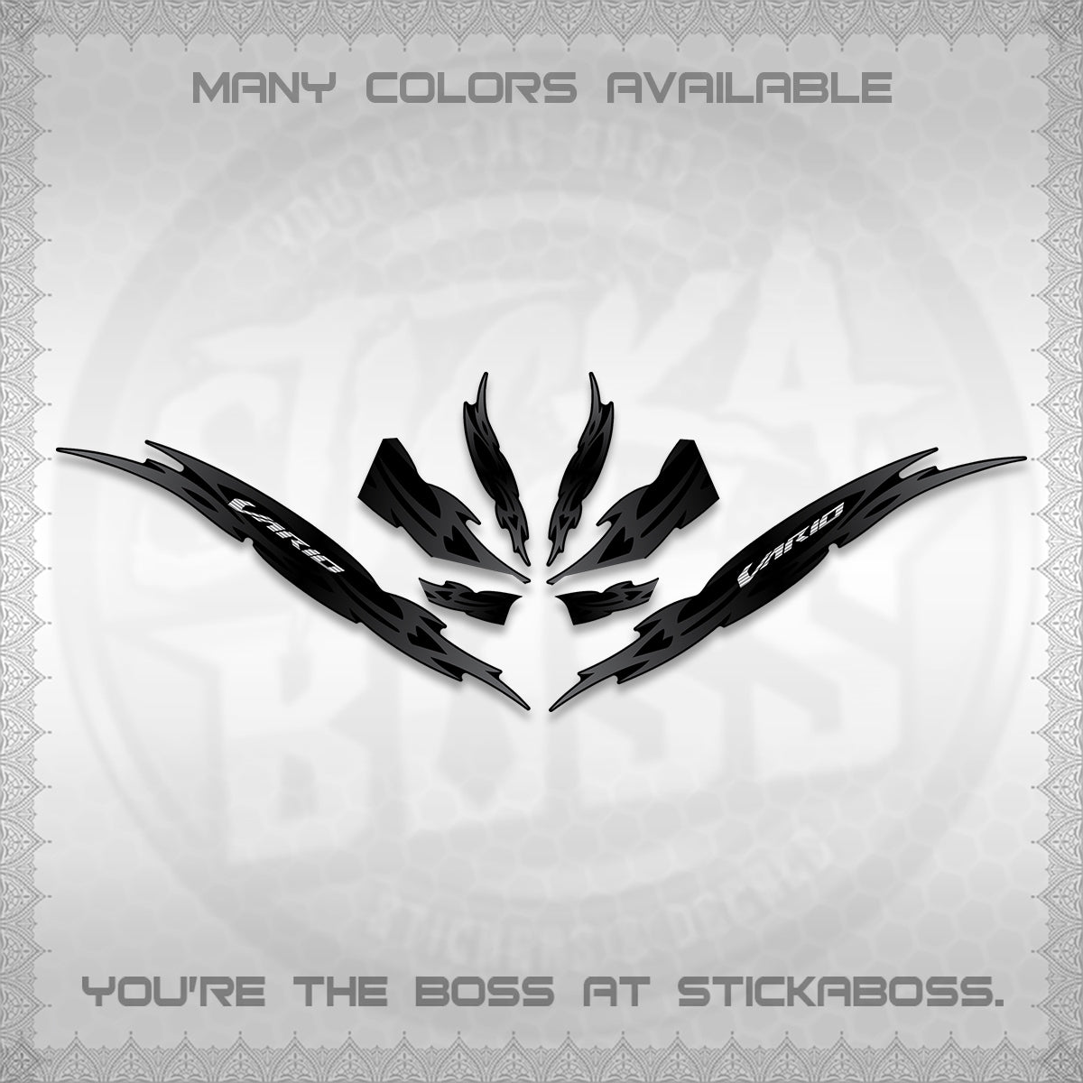 CLICK 125 V3 INDO VARIO DECALS (2026 NUSANTARA STRIPING) STICKER DECALS By STICKABOSS