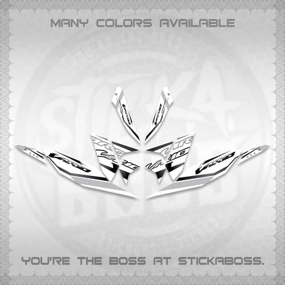 CLICK 125 V4 VARIO DECALS (2026 WHITE EDITION DESIGN) STICKER KITS By STICKABOSS