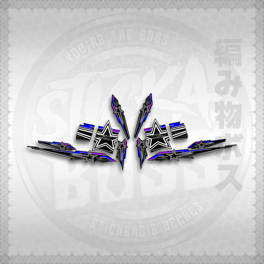 STICKER DECALS for AEROX 155 V2 MALAYSIAN (AV2NESTMO01) By STICKABOSS (SOFIE LAMINATED WATERPROOF)