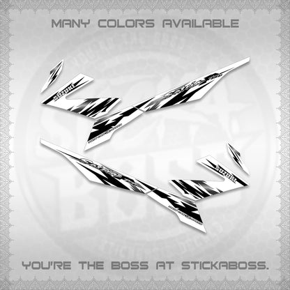 RAIDER 150 FI FOR WHITE SATRIA DECALS (TH CODE 2) STICKER DECALS BY STICKABOSS (Copy) (Copy)